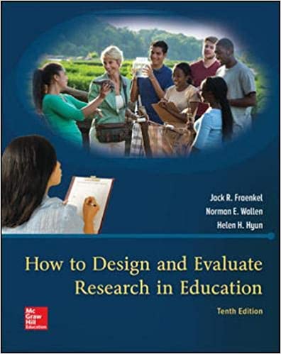 How to Design and Evaluate Research in Education (10th Edition) - Orginal Pdf